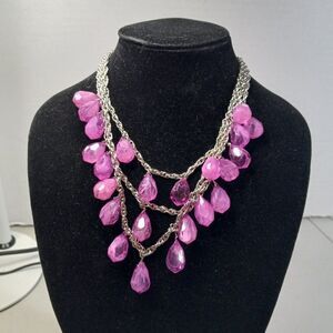 NWT Studio Works Berry Panel Necklace